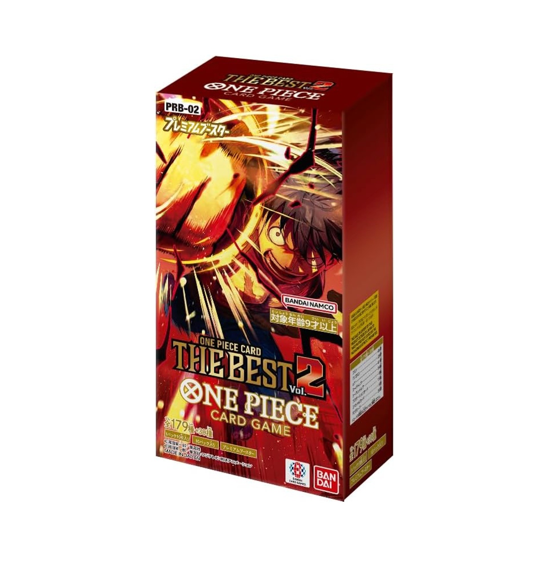 ONEPIECE CARD THE BEST vol.２ One Piece Premium Card Collection Best Selection Vol. 2 (Japanese