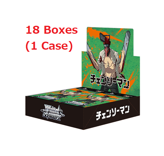 Weiss Schwarz TCG: (1 Case - 18 Boxes) Chainsaw Man BOX - SEALED