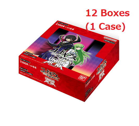 UNION ARENA TCG: (1 Case) CODE GEASS Lelouch of the Rebellion BOX- NEW (2023/04/21)