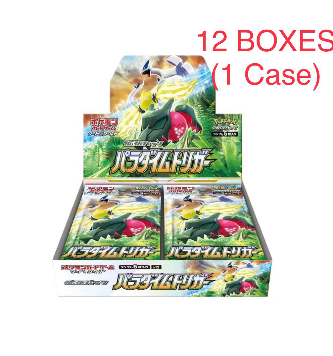 Pokémon TCG: (1 Case) Paradigm Trigger S12 BOX - NEW/Sealed (2024/06~2024/07)