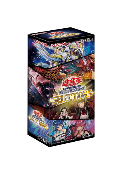 Yugioh TCG: Concept Pack SELECTION 5 Sealed Box