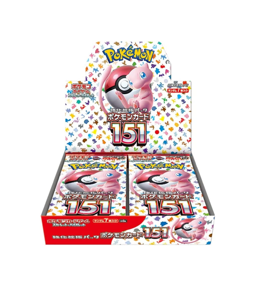 Pokémon TCG: [Reprint Pre-order] Pokemon Card 151 sv2a BOX - NEW/SEALED (2024/04/20)
