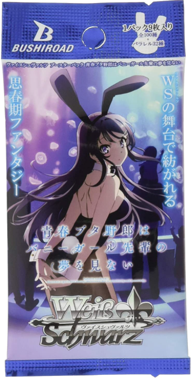 Weiss Schwarz TCG: Rascal Does Not Dream of Bunny Girl Senpai BOX-SEAL Weiss Schwarz TCG: Rascal Does Not Dream of Bunny Girl Senpai BOX-SEAL