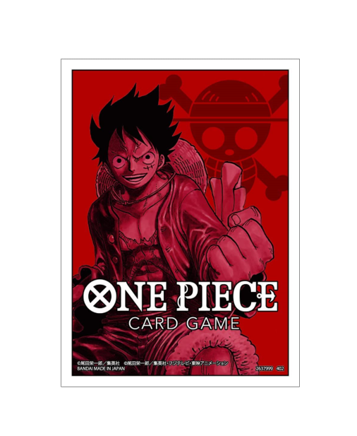 One Piece TCG: Official Card Sleeve 1 Set (70 Sleeves) Monkey D. Luffy