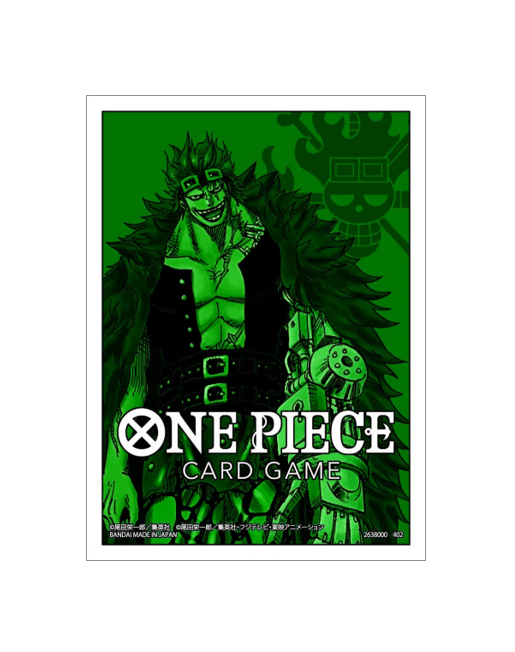 One Piece TCG: Official Card Sleeve 1 Set (70 Sleeves) Eustass Kid