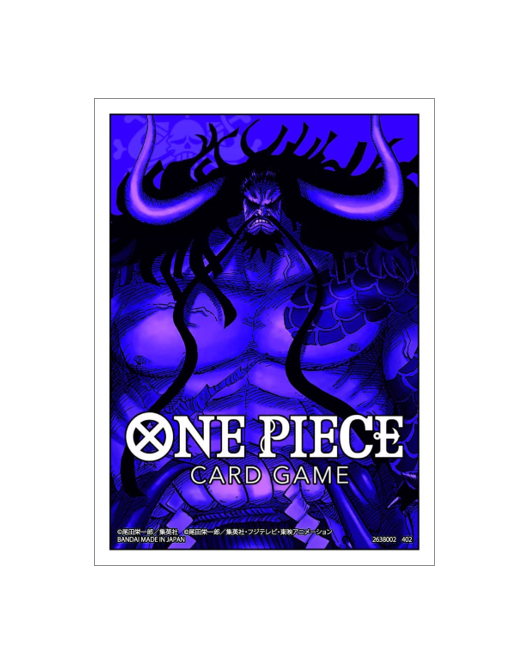 One Piece TCG: Official Card Sleeve 1 Set (70 Sleeves) Kaido