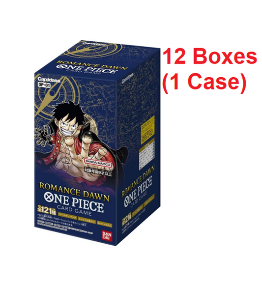 One Piece TCG: [Reprint Pre-order] (1 Case) Romance Dawn Box OP-01 - SEALED (NEW/SEALED (2023/12/??)