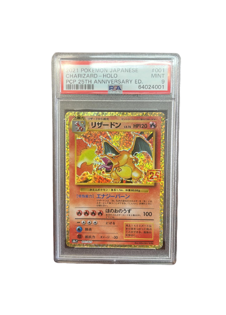Pokmon TCG: 25th Anniversary Charizard PSA 9 Pokmon TCG: 25th Anniversary Charizard PSA 9