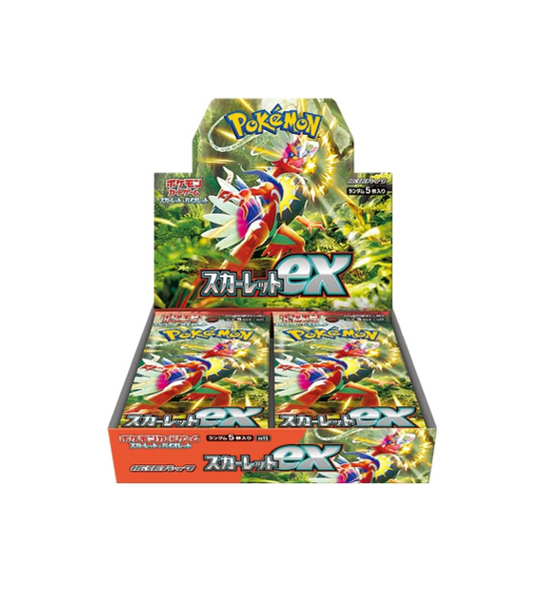 Pokémon TCG: [Reprint Pre-order] Scarlet & Violet Expansion Pack Scarlet ex BOX - Sealed (2024/05~2024/06)