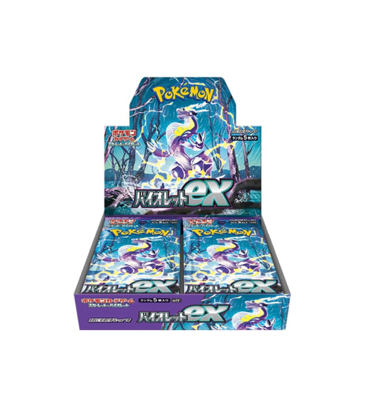 Pokémon TCG: [Reprint Pre-order] Scarlet & Violet Expansion Pack Violet ex BOX - Sealed (2024/05~2024/06)