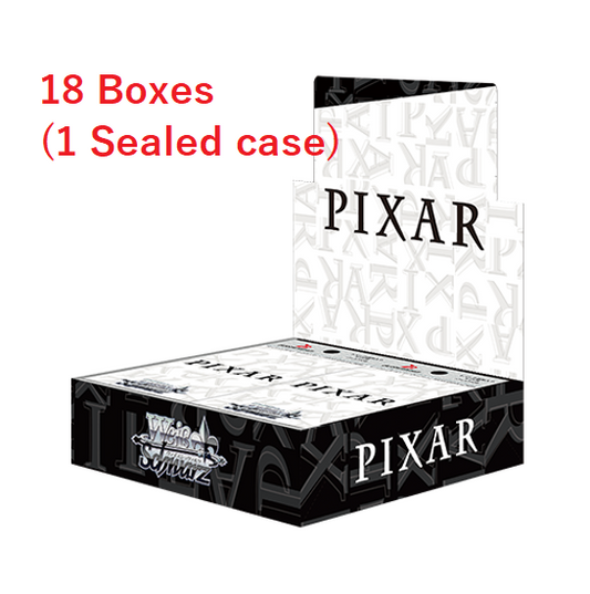 Weiss Schwarz TCG: (1 Case-18 Boxes) PIXAR CHARACTERS Booster Box-SEALED (2023/09/15)