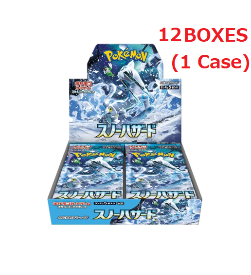 Pokémon TCG: (1 Case) Snow Hazard sv2P BOX - NEW/SEALED